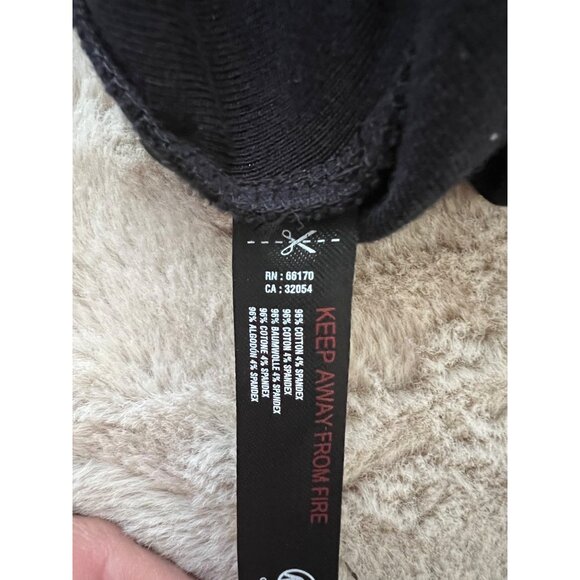 Free People Black Cowl Neck Sleeveless Crop Top - Picture 6 of 8